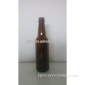 rubber seal amber glass bottle